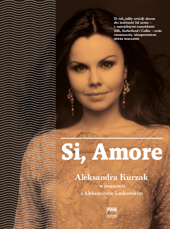 Aleksandra Kurzak Si Amore książka okładka